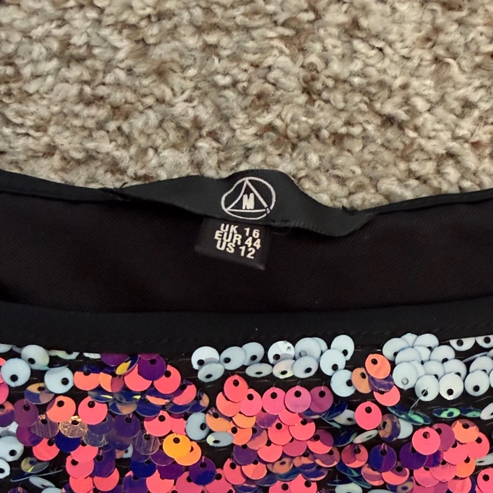 Glamorous Sequin Two Piece Bathing Suits - Picture 3 of 5